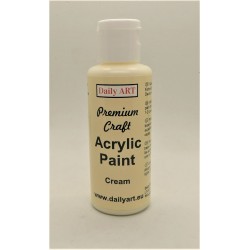 Akrylová prémiová barva krémová 50ml Daily ART