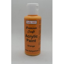 Akrylová prémiová barva oranžová 50ml Daily ART