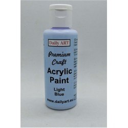 Akrylová barva Light Blue Premium Craft 50ml Daily ART