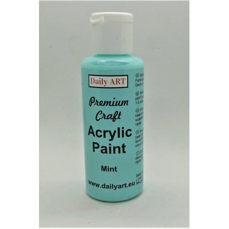 Akrylová prémiová barva mátová 50ml Daily ART