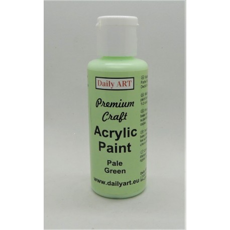 Akrylová prémiová barva světle zelená 50ml Daily ART