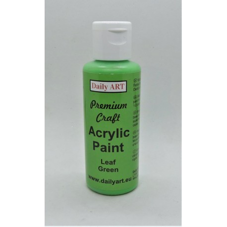 Akrylová prémiová barva listově zelená 50ml Daily ART
