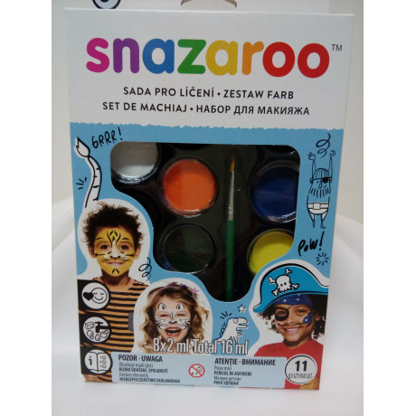 Barvy na obličej, sada, Snazaroo