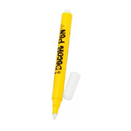 Popisovač na kamínky bílý 1,5 mm Decorpen
