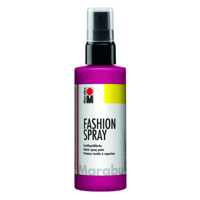 Marabu Fashion sprej na světlý textil malinový 100 ml