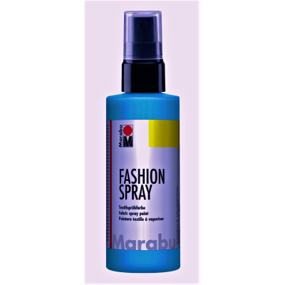 Fashion sprej na světlý textil nebesky modrý 100 ml Marabu