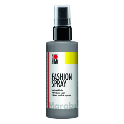 Fashion sprej na světlý textil šedý 100 ml Marabu