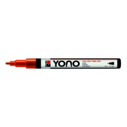 YONO univerzální 0,5 - 1,5 mm akrylový popisovač oranžový Marabu