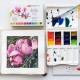 Akvarelové umělecké barvy 12 kusů Botanica White Nights Nevskaya Palitra limitovaná edice