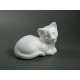 Polystyrenová kočka ležící, 12,5x10 cm