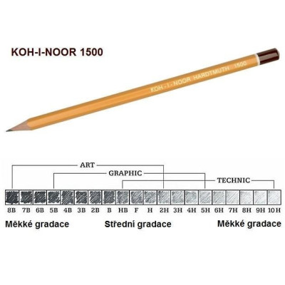 Sada technických tužek KOH-I-NOOR 12 ks