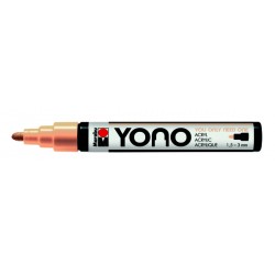 YONO univerzální 1,5 - 3 mm akrylový popisovač béžový Marabu