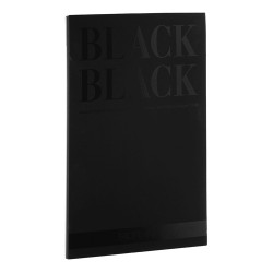 Blok A3 černý 300g/m³ 20 listů Black Black Fabriano
