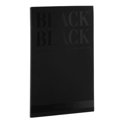 Blok A3 černý 300g/m³ 20 listů Black Black Fabriano