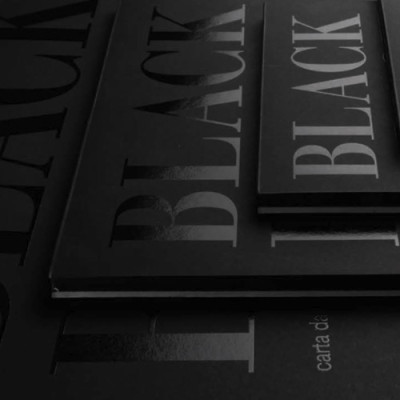 Blok A3 černý 300g/m³ 20 listů Black Black Fabriano