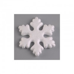 Sněhová vločka polystyren 10 cm