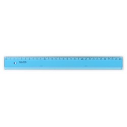 Pravítko 30 cm transparentní modré KOH-I-NOOR