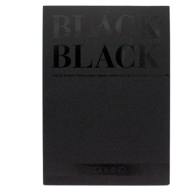 Blok A4 černý 300g/m³ 20 listů Black Black Fabriano