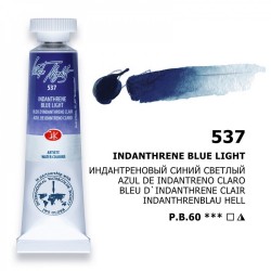 Akvarelová umělecká barva Indanthrene modrá světlá White Nights Nevskaya Palitra 10 ml