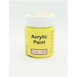 Akrylová barva citronově žlutá 25 ml Daily ART