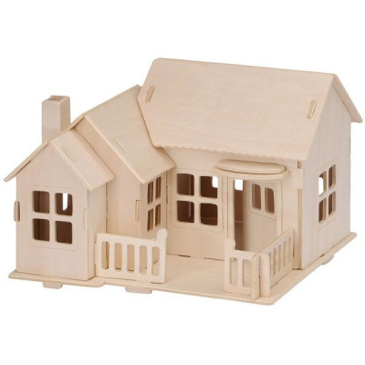 3D Puzzle Plážový domeček 20x16 cm Marabu