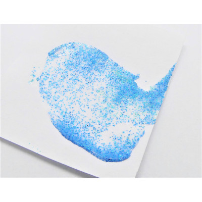 Glitrová pasta modrá 50 ml Daily ART - Použití na papíře