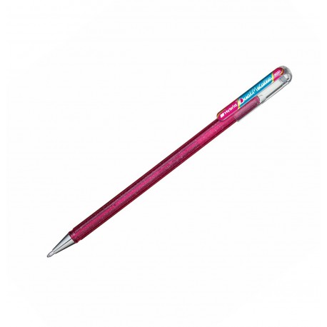 Gelové pero Dual růžovo/modré Pentel