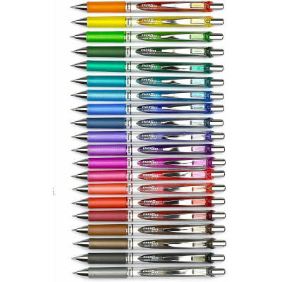 Gelová pera EnerGel sada 20 kusů 0,7 mm
