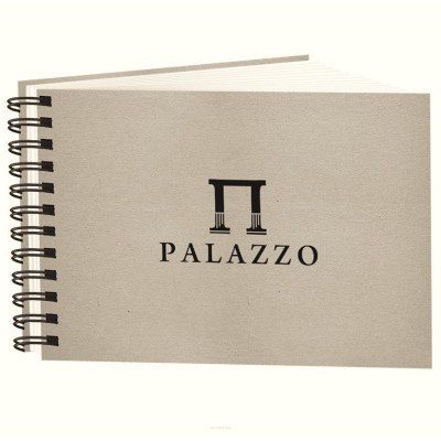 Skicák A5 160g/m² kroužková vazba ivory Palazzo