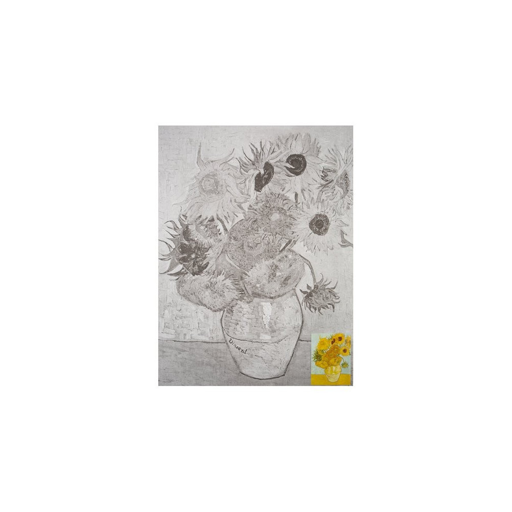 Předmalované plátno Slunečnice 30x40cm Předmalované plátno Slunečnice 30x40cm