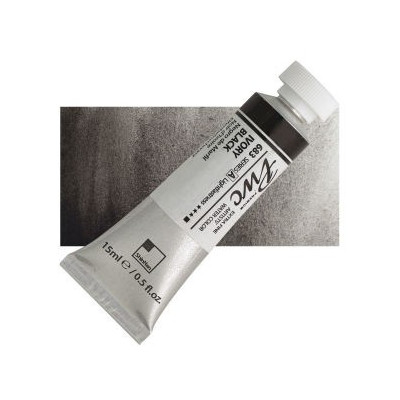 ShinHan Akvarelová barva PWC 15 ml Ivory Black 683