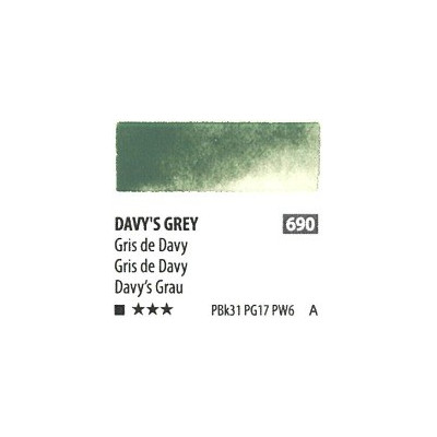 ShinHan Akvarelová barva PWC 15 ml Davy's Grey 690