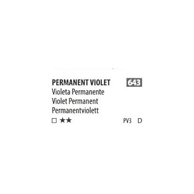 ShinHan Akvarelová barva PWC 15 ml Permanent Violet 643