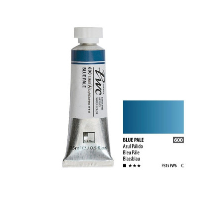 ShinHan Akvarelová barva PWC 15 ml Blue Pale 600