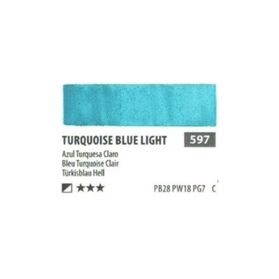 ShinHan Akvarelová barva PWC 15 ml Turquoise Blue Light 597