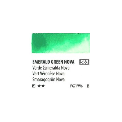 ShinHan Akvarelová barva PWC 15 ml Emerald Green Nova 583