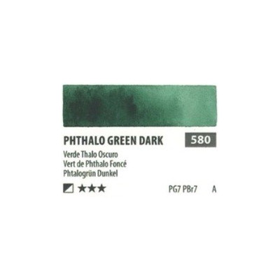 ShinHan Akvarelová barva PWC 15 ml Phthalo Green Dark 580