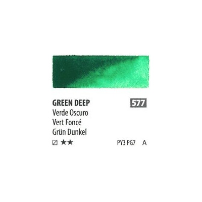 ShinHan Akvarelová barva PWC 15 ml Green Deep 577