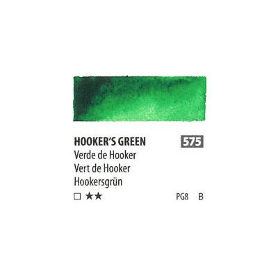 ShinHan Akvarelová barva PWC 15 ml Hooker's Green 575