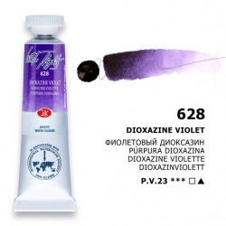 Akvarelová barva Dioxazine violet 628 White Nights Nevskaya Palitra 10 ml