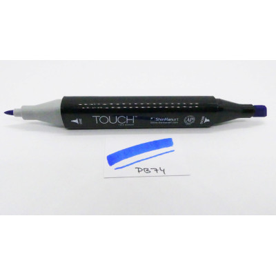 ShinHan Lihová fixa Touch Twin Marker PB74 Brilliant Blue