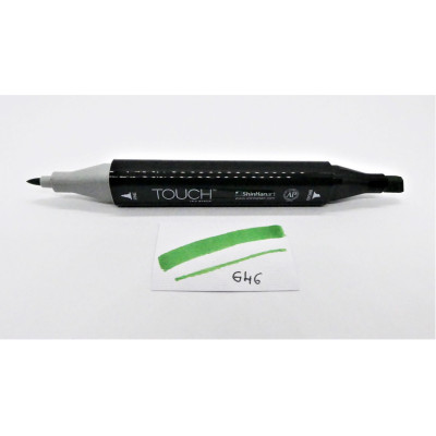ShinHan Lihová fixa Touch oboustranná Vivid Green G46