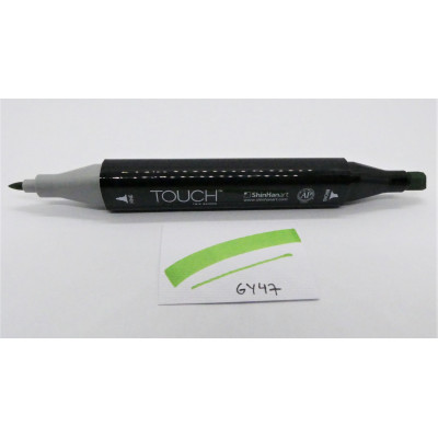 ShinHan Lihová fixa Touch oboustranná Grass Green GY47