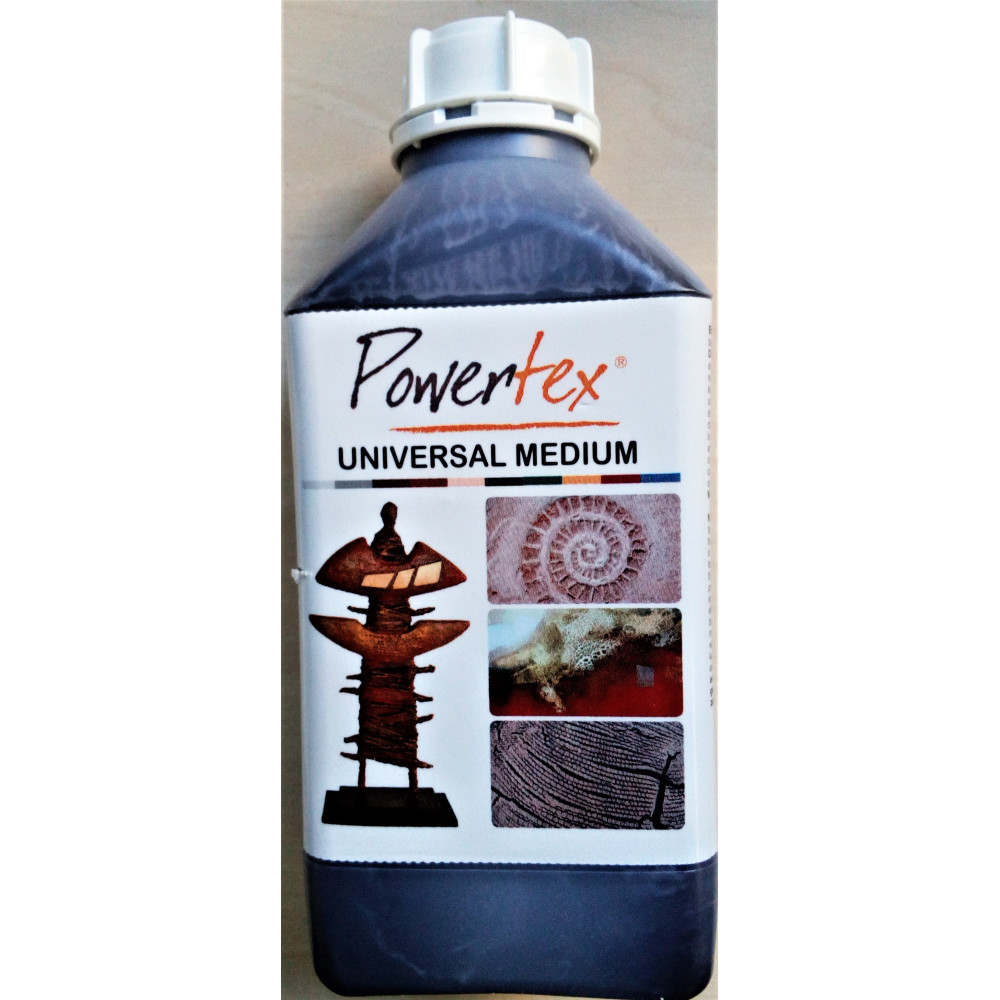 Powertex, barva černá, 1l