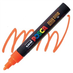 Akrylový popisovač oranžový fluo 5M 1,8-2,5 mm Posca