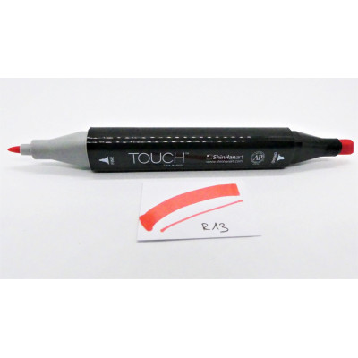 ShinHan Lihová fixa Touch oboustranná Scarlet R13