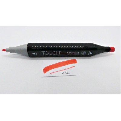ShinHan Lihová fixa Touch oboustranná Coral Red R12