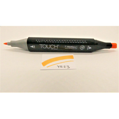 ShinHan Lihová fixa Touch oboustranná Orange YR23