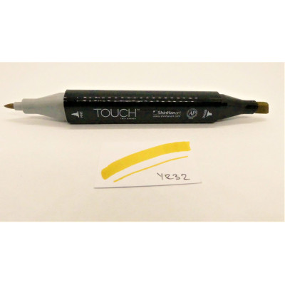 ShinHan Lihová fixa Touch oboustranná Deep Yellow YR32