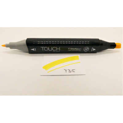 ShinHan Lihová fixa Touch oboustranná Lemon Yellow Y35